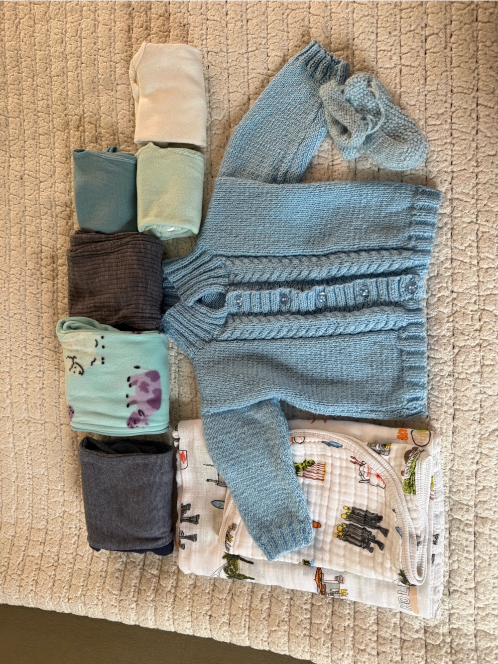 Small Bundle of baby boys Winter clothing 0-3/3-6